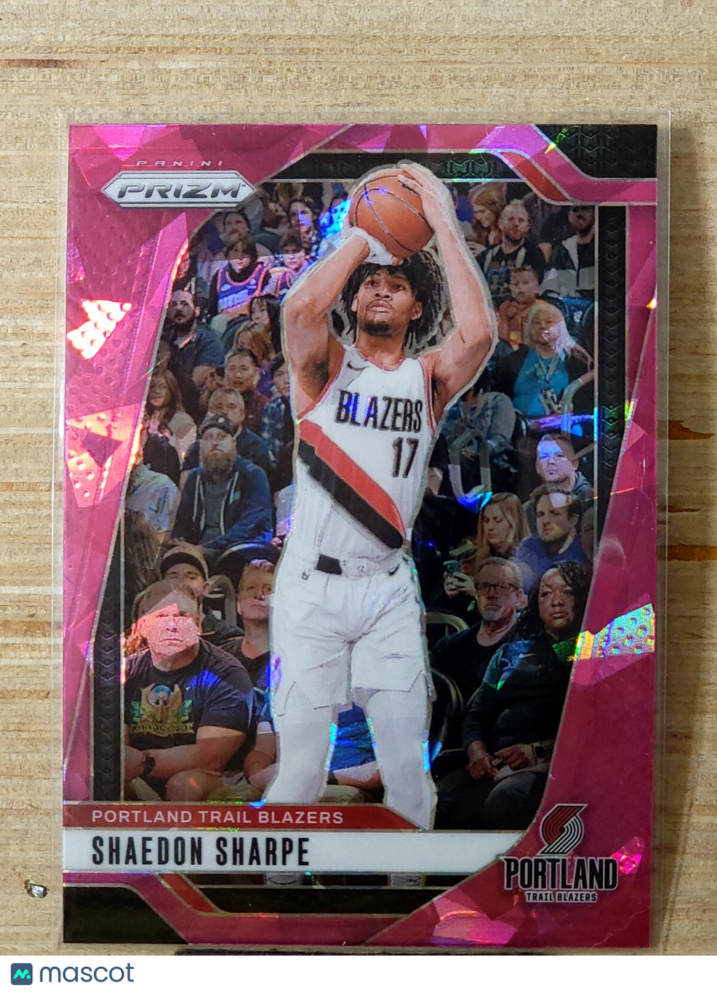 2024-25 Panini Prizm - Shaedon Sharpe #144 Pink Ice Prizm