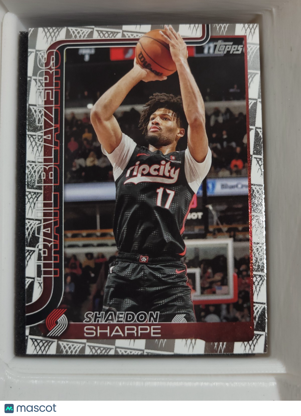 2025-26 Topps Shaedon Sharpe 127 Baskets