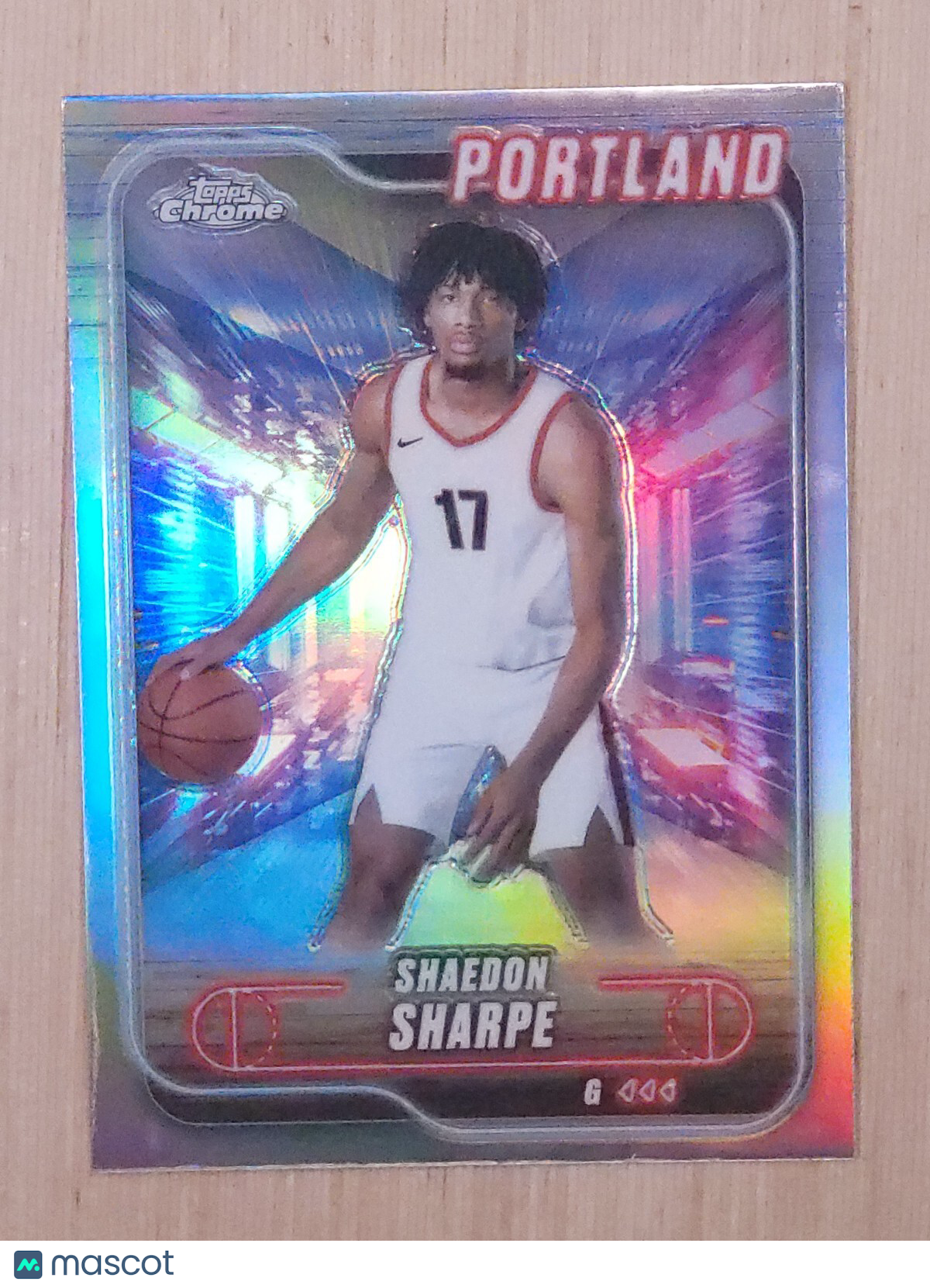 2024-25 Topps Chrome  - Shaedon Sharpe #25 Refractor