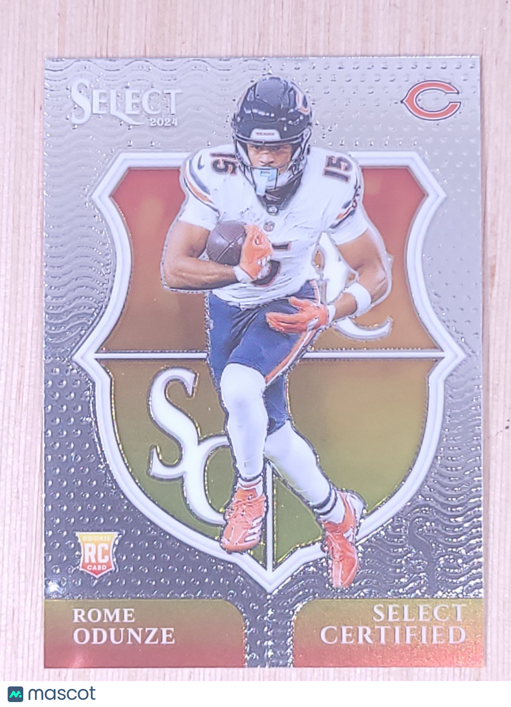 2024 Panini Select #10 Rome Odunze Select Certified