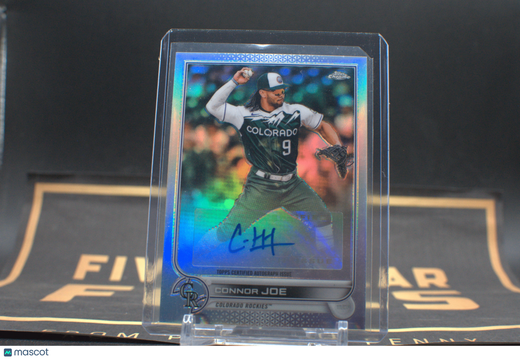 2022 Topps Chrome Update Autographs: Connor Joe #AC-CJ