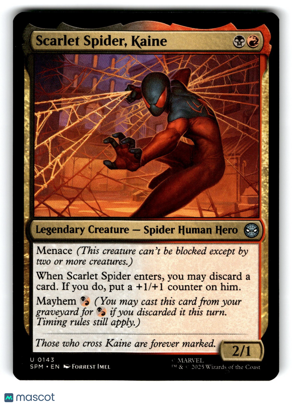 Scarlet Spider, Kaine Marvel's Spider-Man Regular