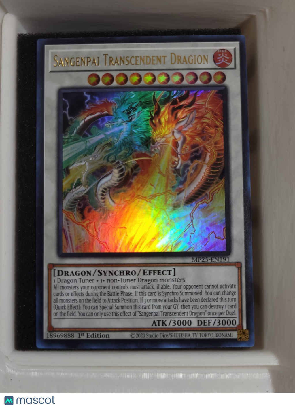 Sangenpai Transcendent Dragion MP25-EN191 2025 Mega-Pack 1st Edition