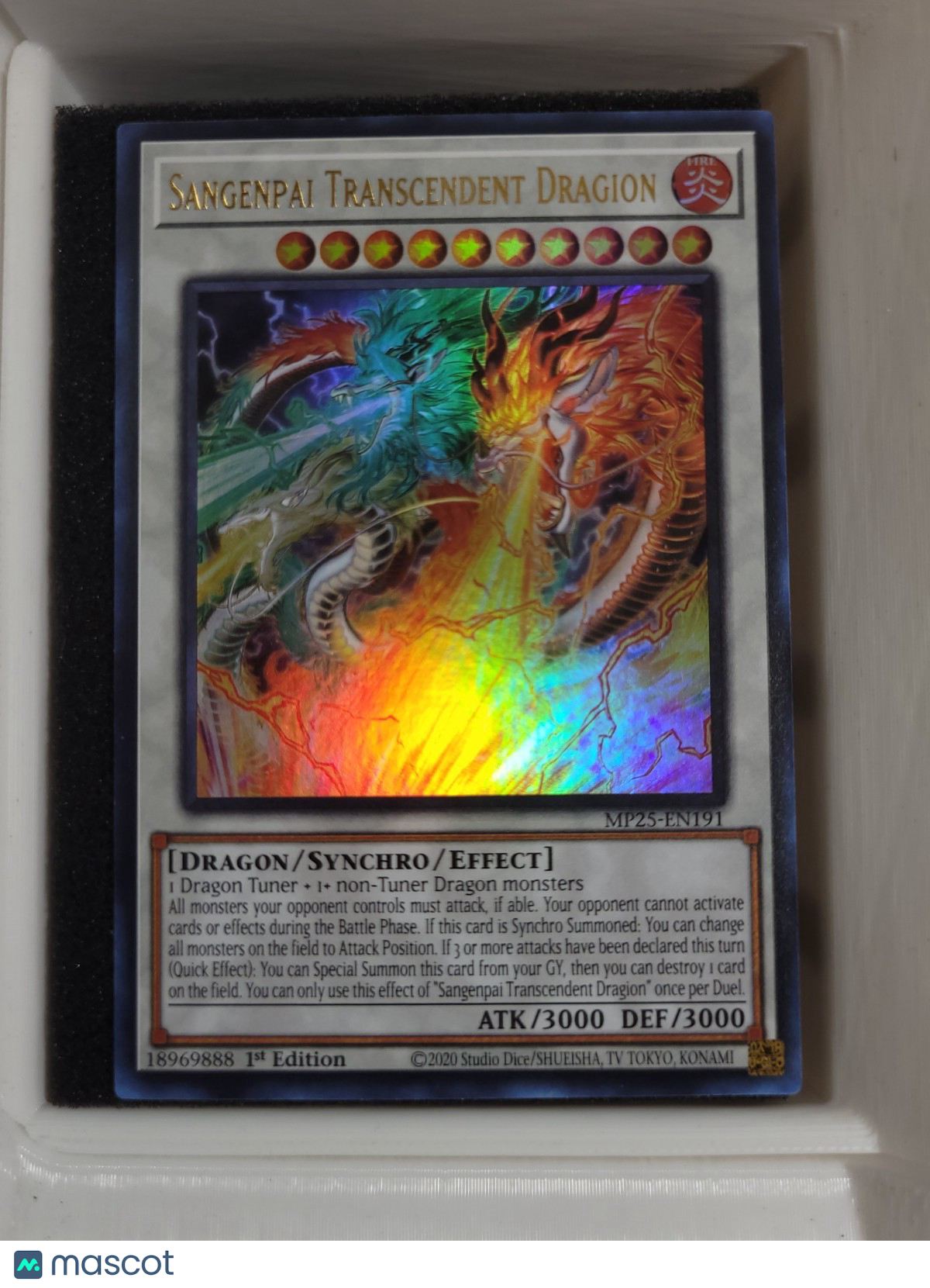 Sangenpai Transcendent Dragion MP25-EN191 2025 Mega-Pack 1st Edition