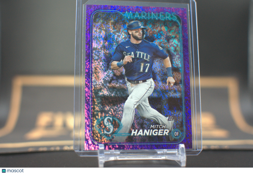 2024 Topps: Mitch Haniger [Purple Foil] #382