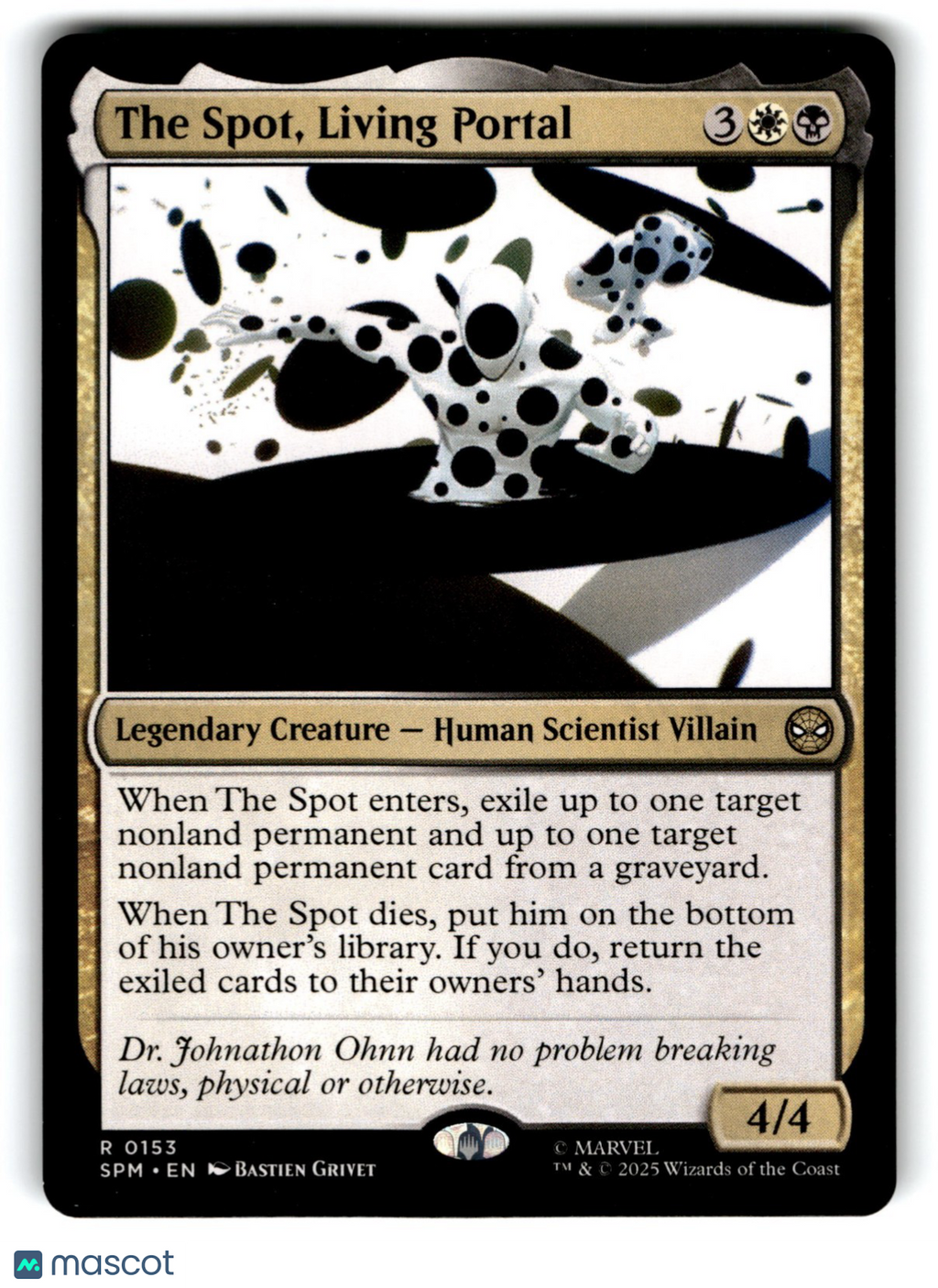 The Spot, Living Portal Marvel's Spider-Man Regular