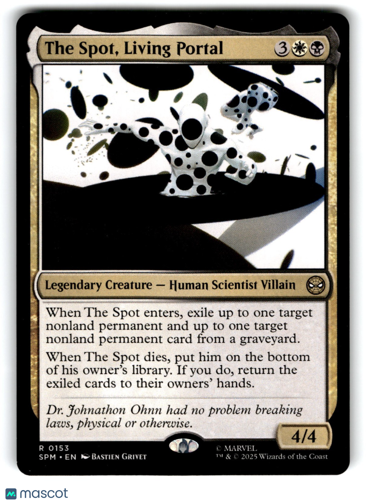 The Spot, Living Portal Marvel's Spider-Man Regular