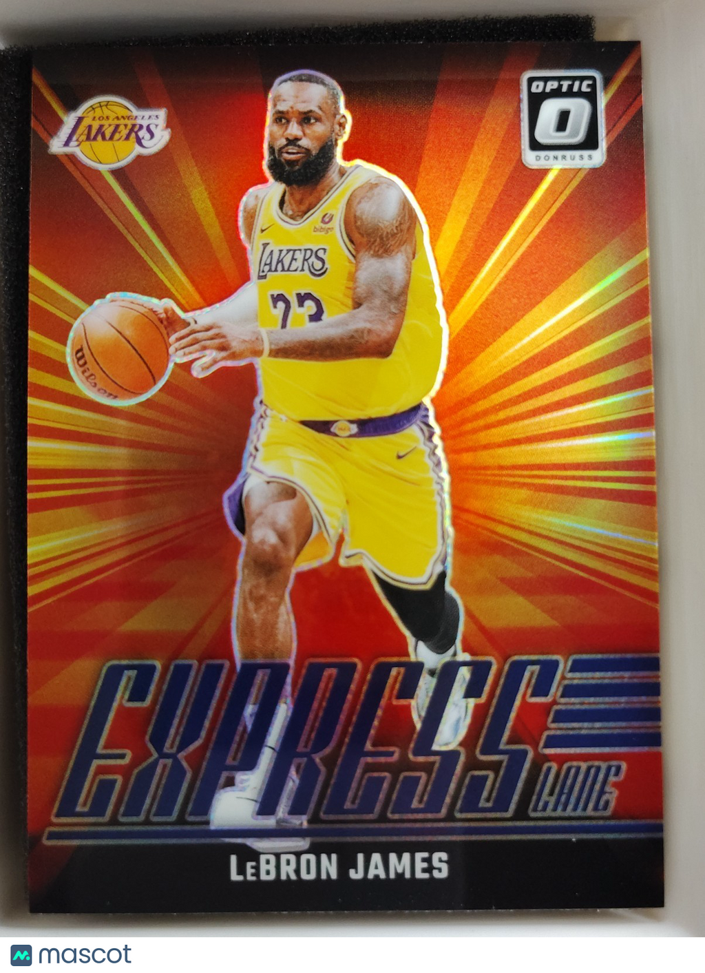 2024-25 Panini Donruss Optic Express Lane #2 LeBron James Purple