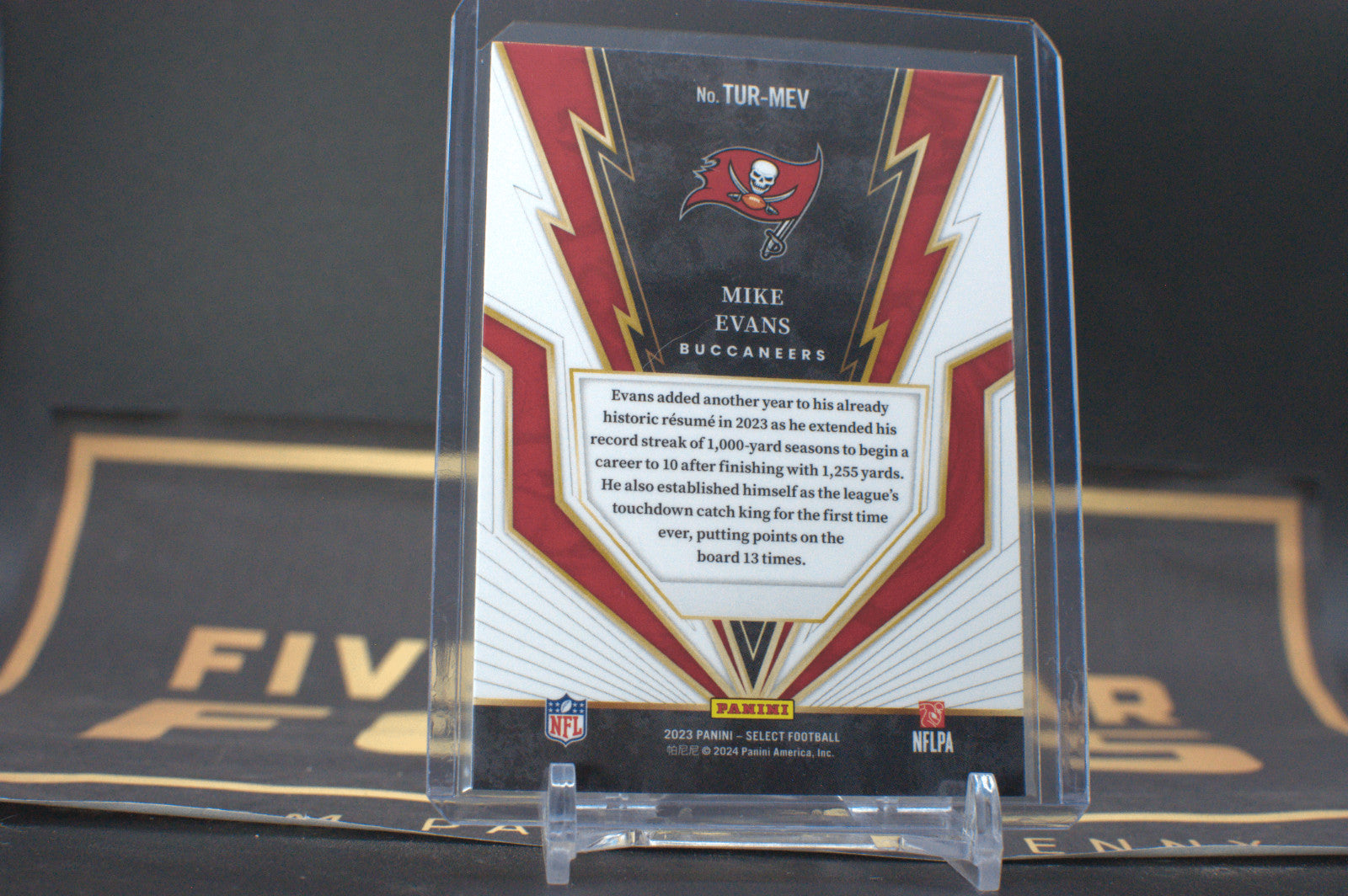 2023 Select Football Turbo Charged Mike Evans **Free Shipping @ $10+**