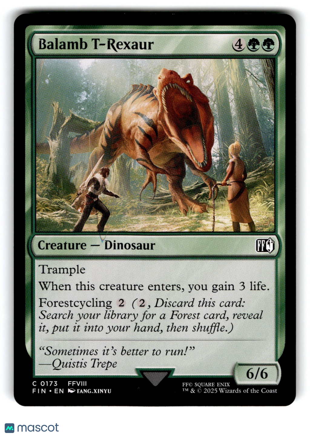 Balamb T-Rexaur Final Fantasy Regular