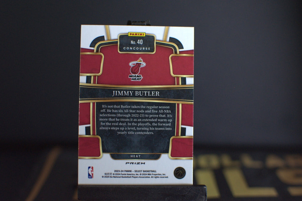 2023 Panini Select: Jimmy Butler [Cracked Ice Red Prizm] #40