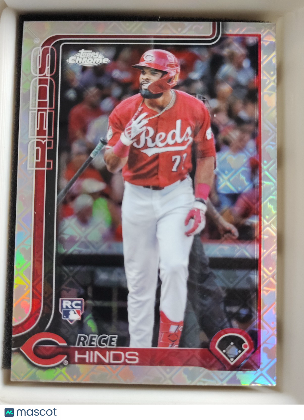 2025 Topps Chrome - Rece Hinds #253 Topps LogoFractor
