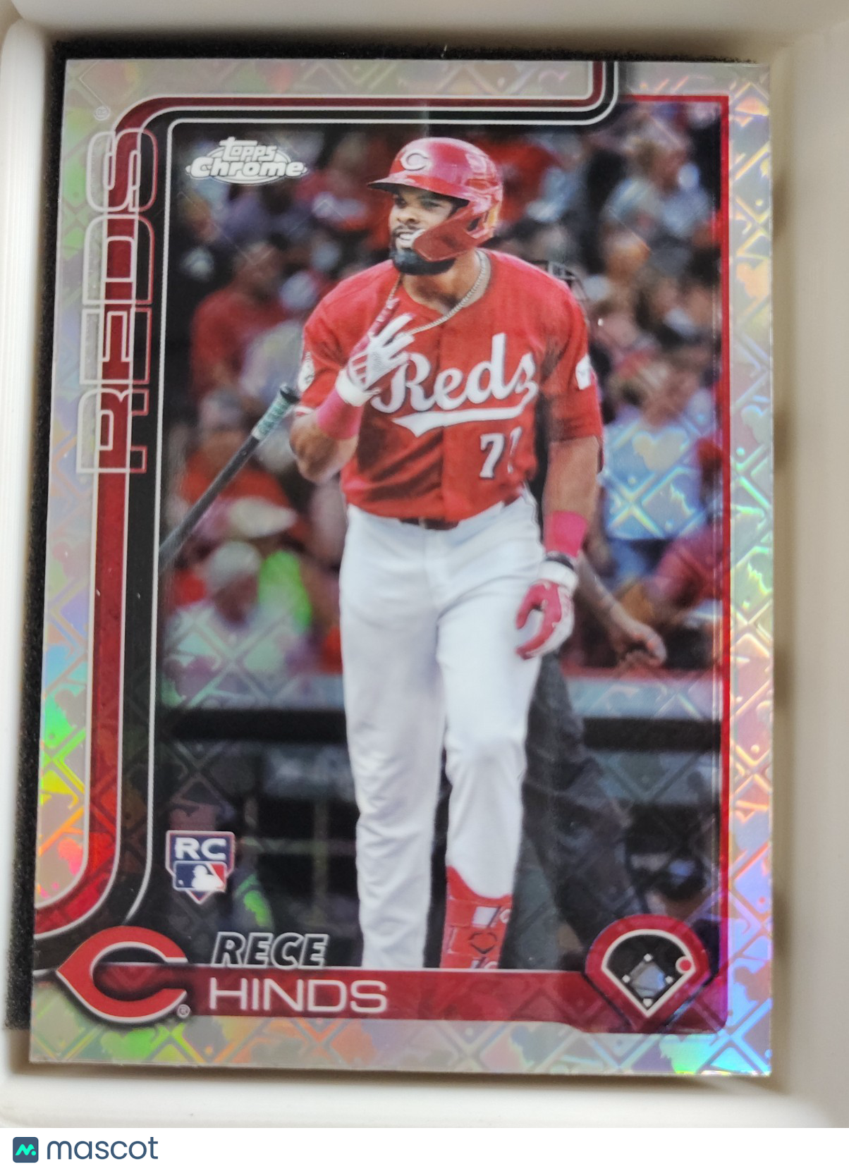 2025 Topps Chrome - Rece Hinds #253 Topps LogoFractor