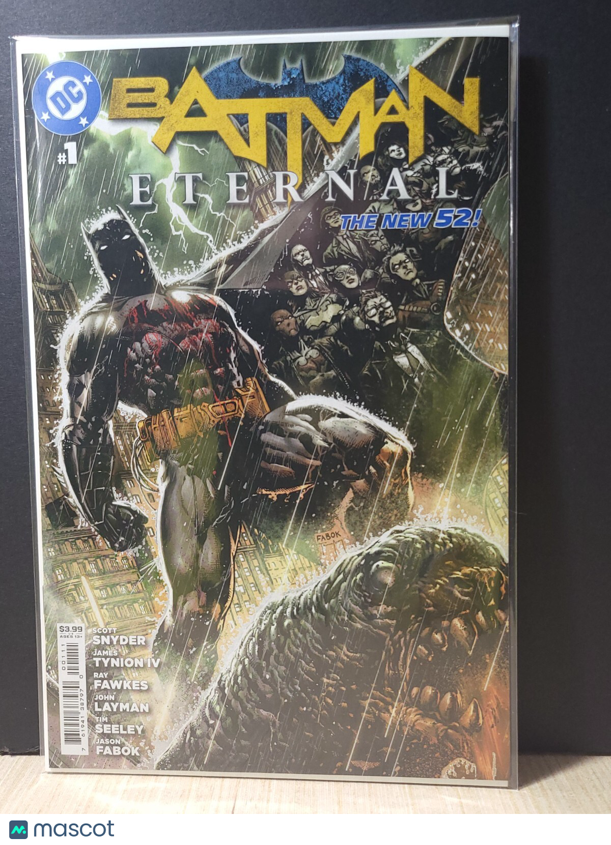 DC Comics Batman Eternal Volume 1 Graphic Novel The New 52 Snyder Tynion Seeley