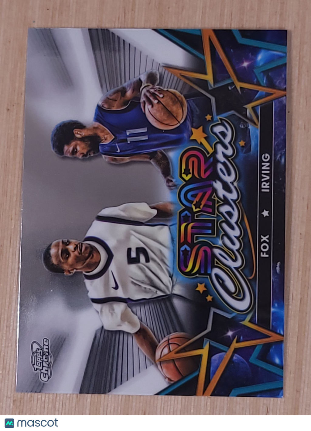 2023-24 Topps Cosmic Chrome - Star Clusters Kyrie Irving, De'Aaron Fox #SC-7