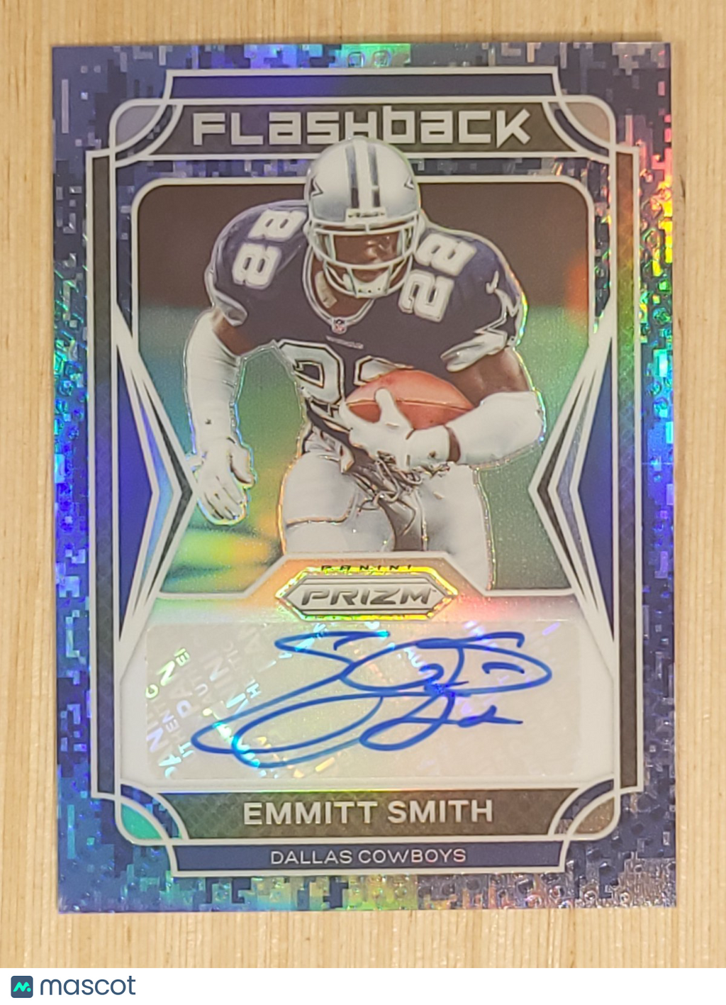 2021 Panini Prizm - Flashback Autos Emmitt Smith #FA-ES Navy Blue 13/15