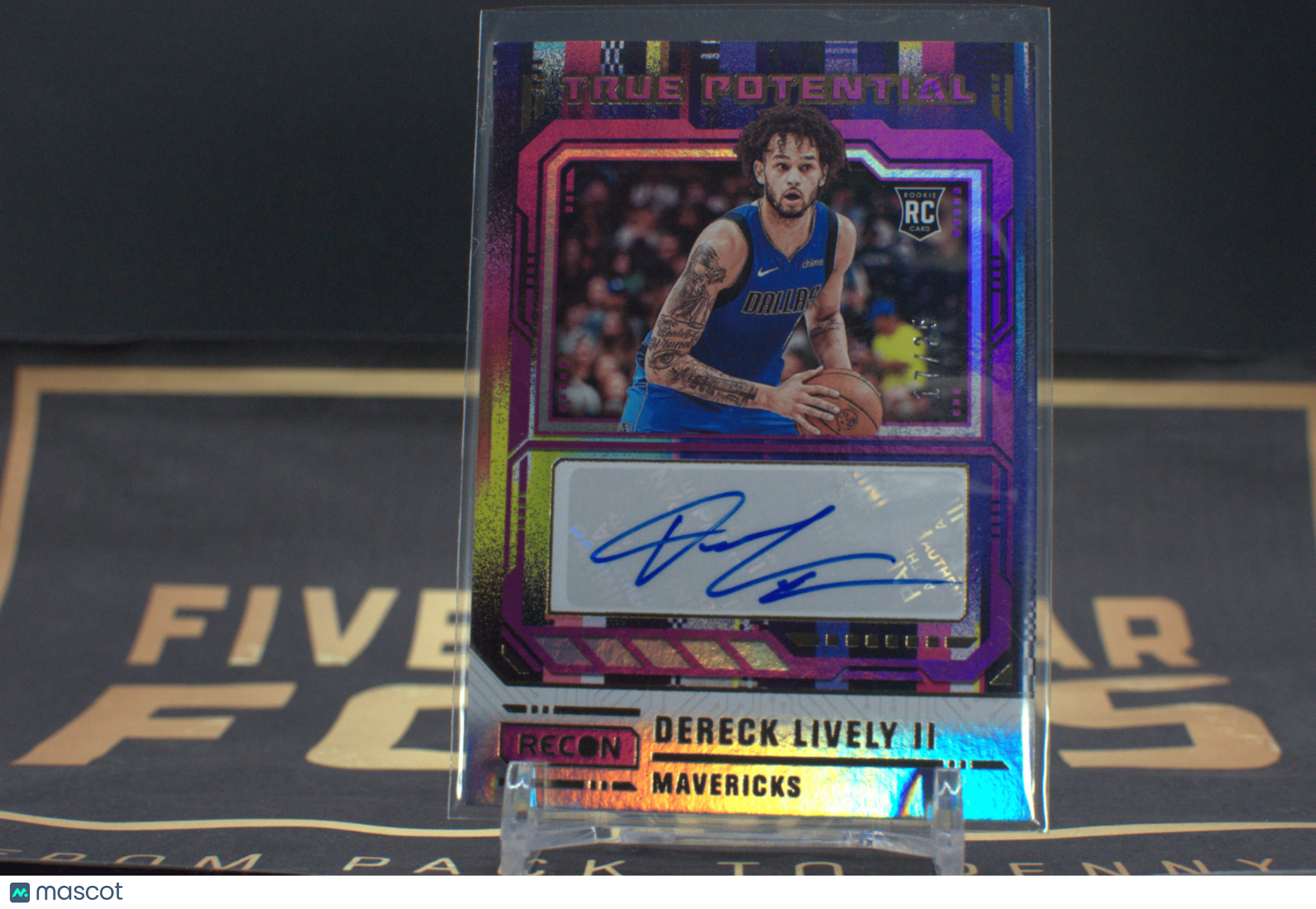Dereck Lively II 2023-24 Panini Recon True Potential Auto 17/35