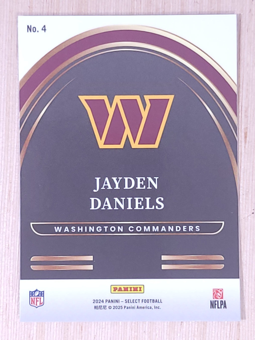 2024 Panini Select Future #4 Jayden Daniels