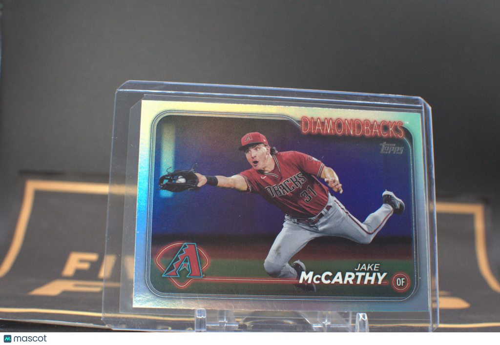 2024 Topps : Jake McCarthy [Rainbow Foil] #482 **Free Shipping @ $10+**