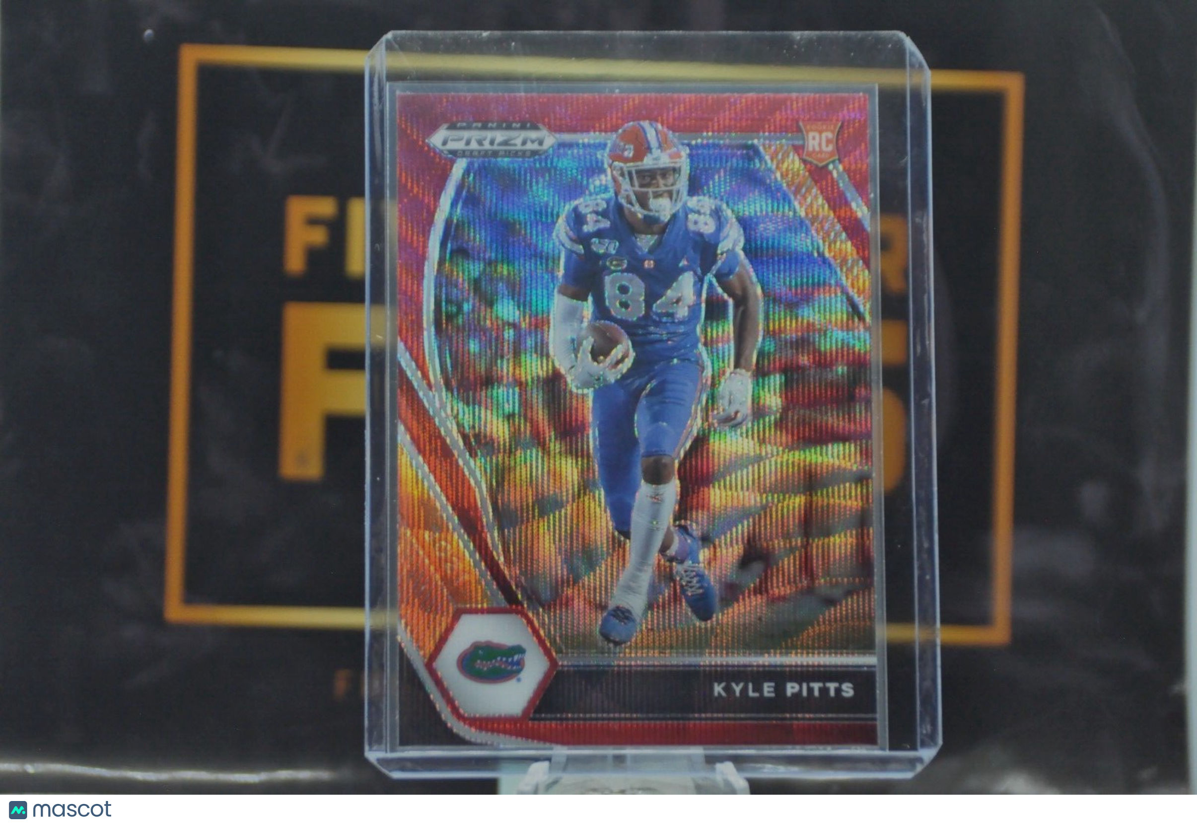 Kyle Pitts [Ruby Wave Prizm] #108 (2021 Panini Prizm Draft Picks)