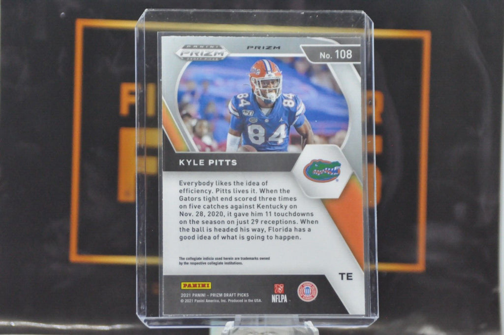 Kyle Pitts [Ruby Wave Prizm] #108 (2021 Panini Prizm Draft Picks)