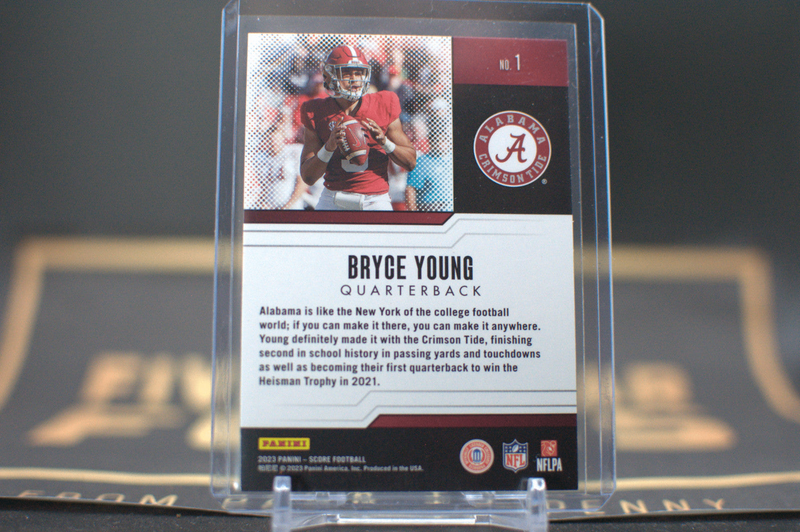 2023 Panini Score Protential: Bryce Young [Orange] #1