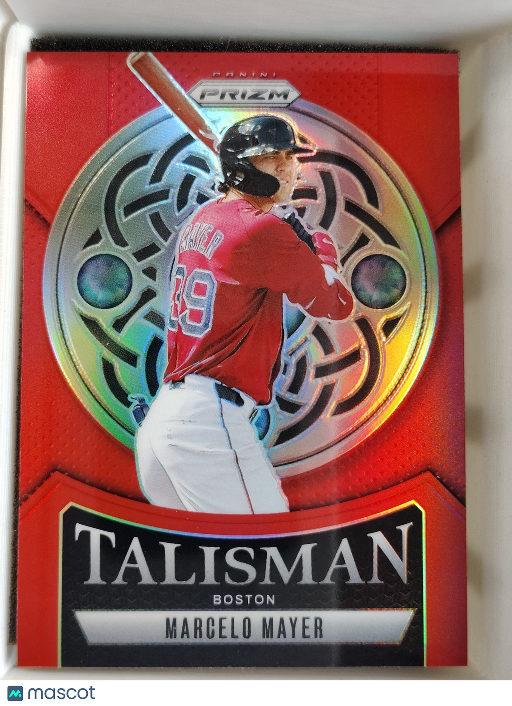 2025 Panini Prizm Talisman #3 Marcelo Mayer 025/199 Red