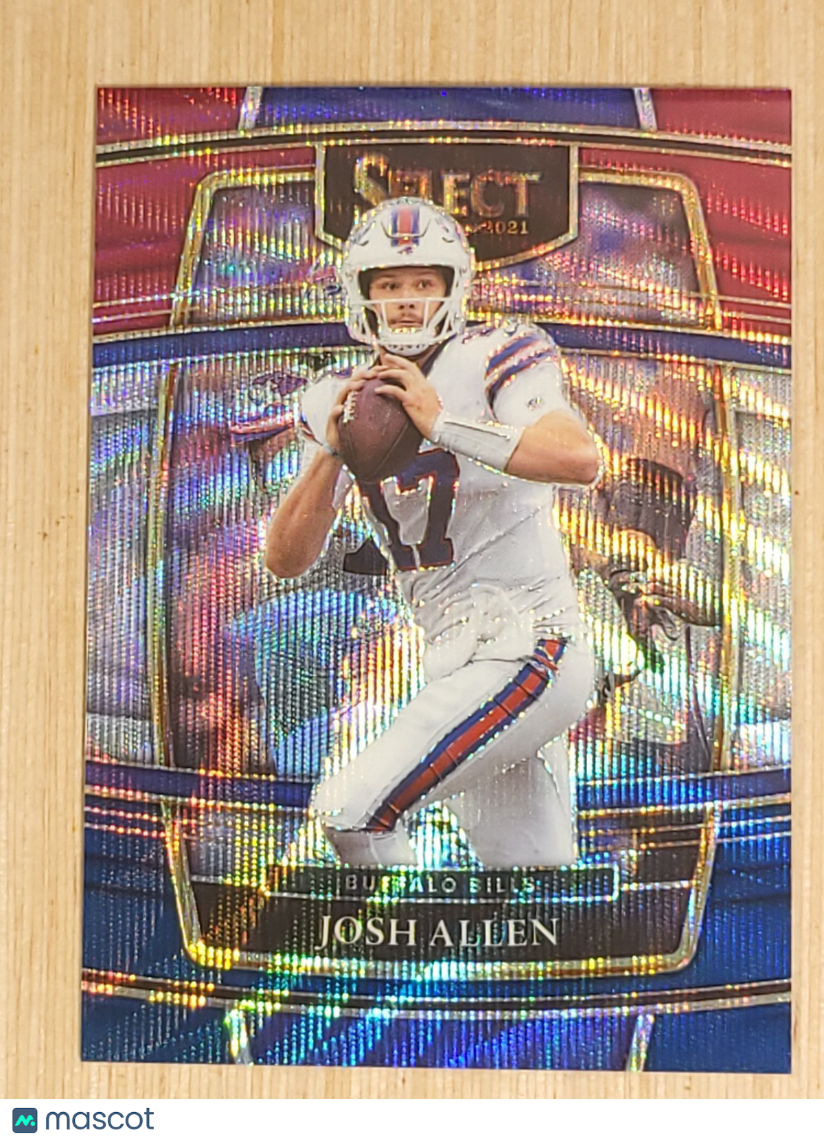 2021 Panini Select - Concourse Josh Allen #6 Tri-Color Prizm /249