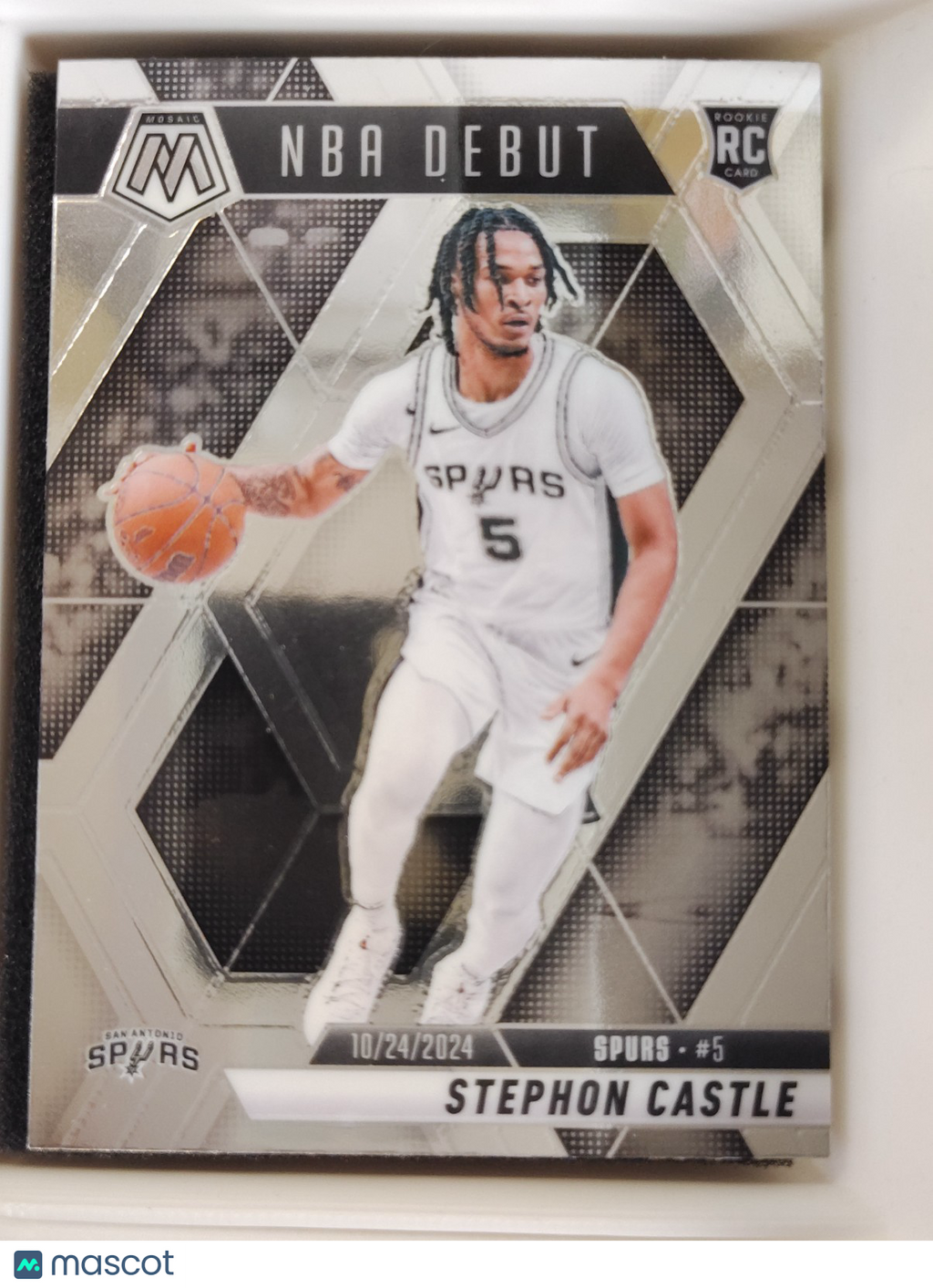 2024-25 Panini Mosaic - NBA Debut Stephon Castle #267 (RC)