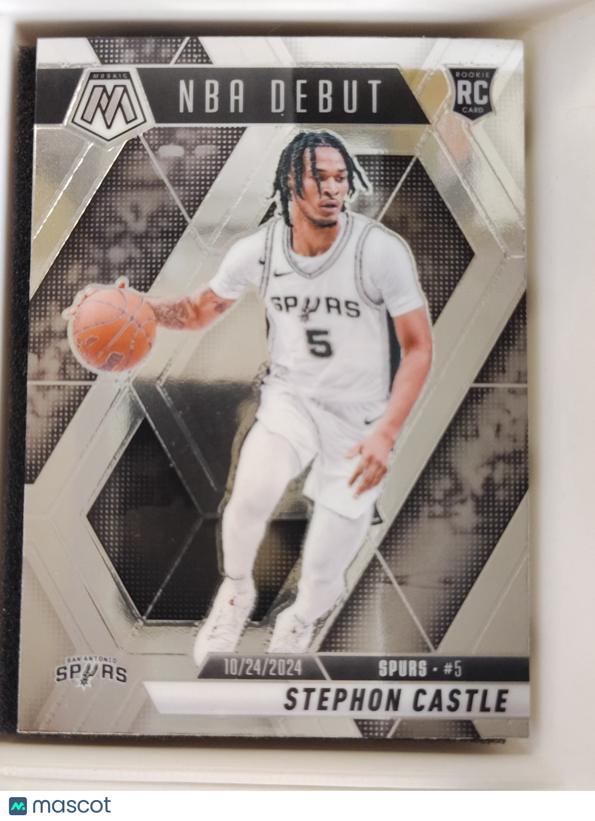 2024-25 Panini Mosaic - NBA Debut Stephon Castle #267 (RC)