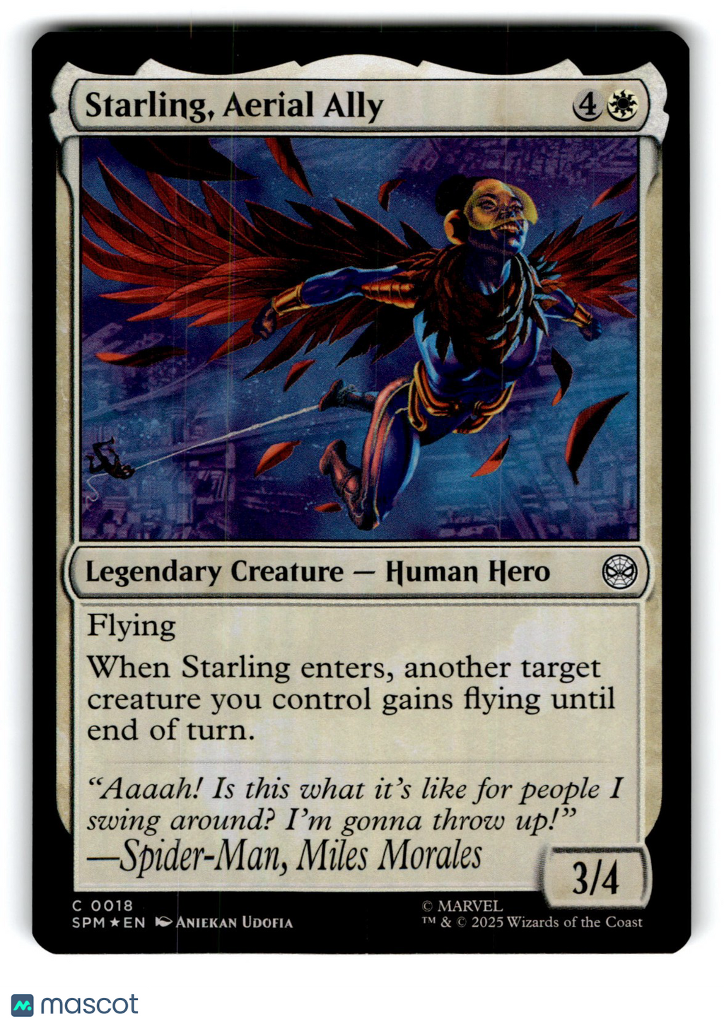 Starling, Aerial Ally Marvel's Spider-Man Regular Foil