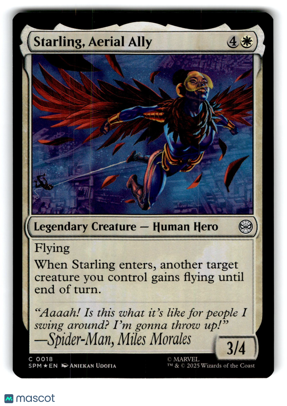 Starling, Aerial Ally Marvel's Spider-Man Regular Foil