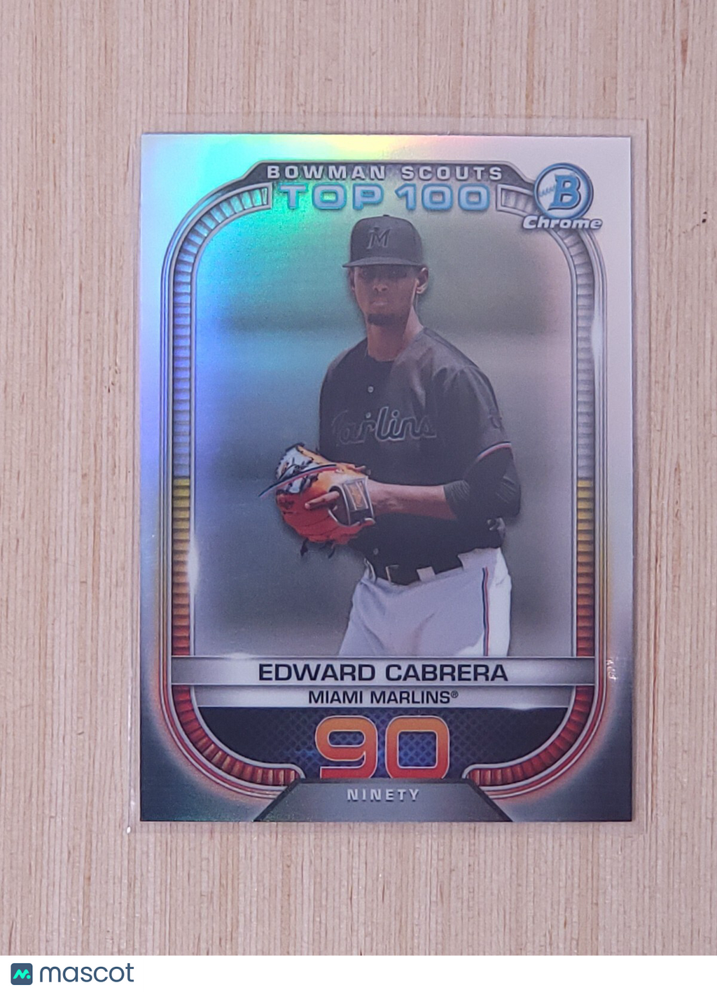 2021 Bowman - Bowman Scouts Top 100 Edward Cabrera #BTP-90 (RC)