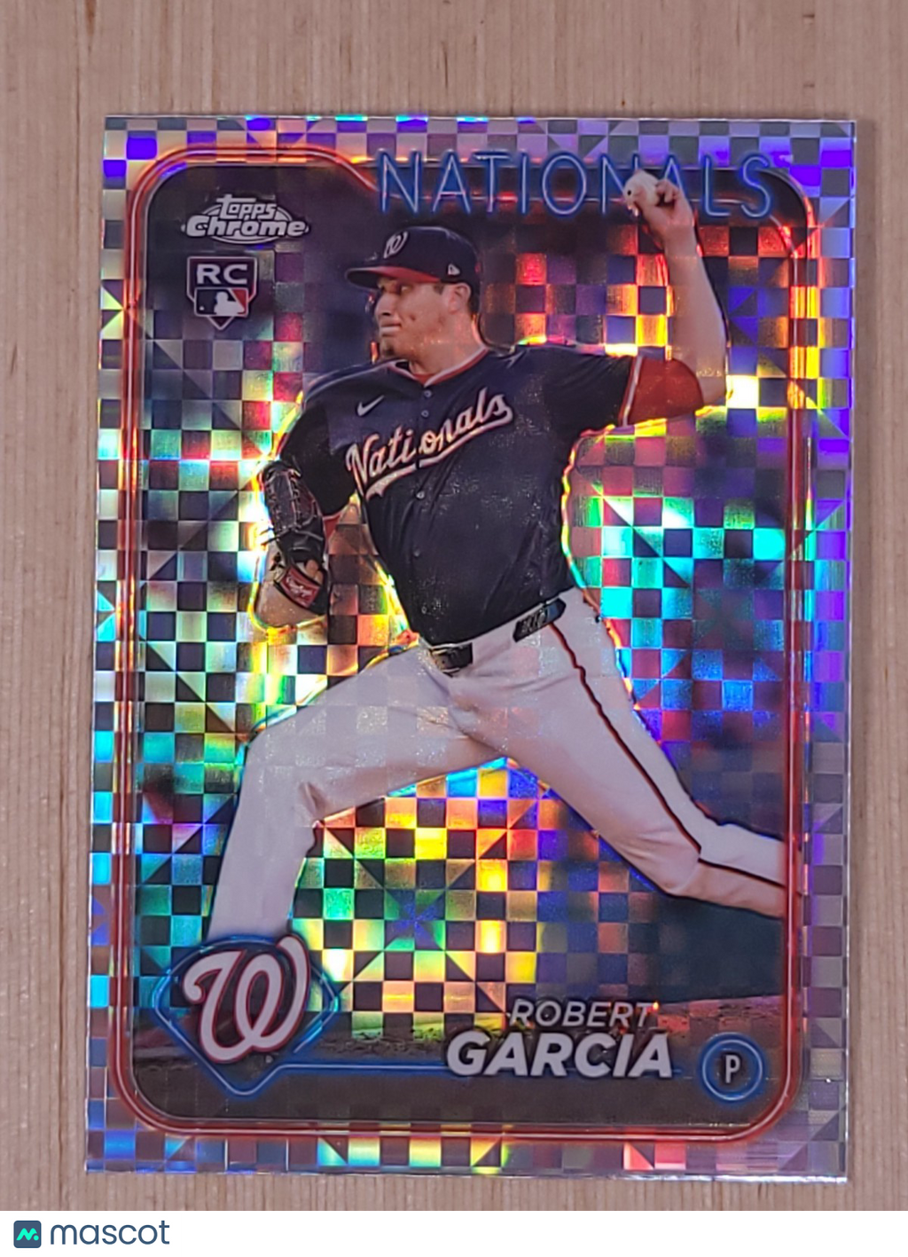 2024 Topps Chrome Update Series - Robert Garcia #USC149 X-Fractor (RC)