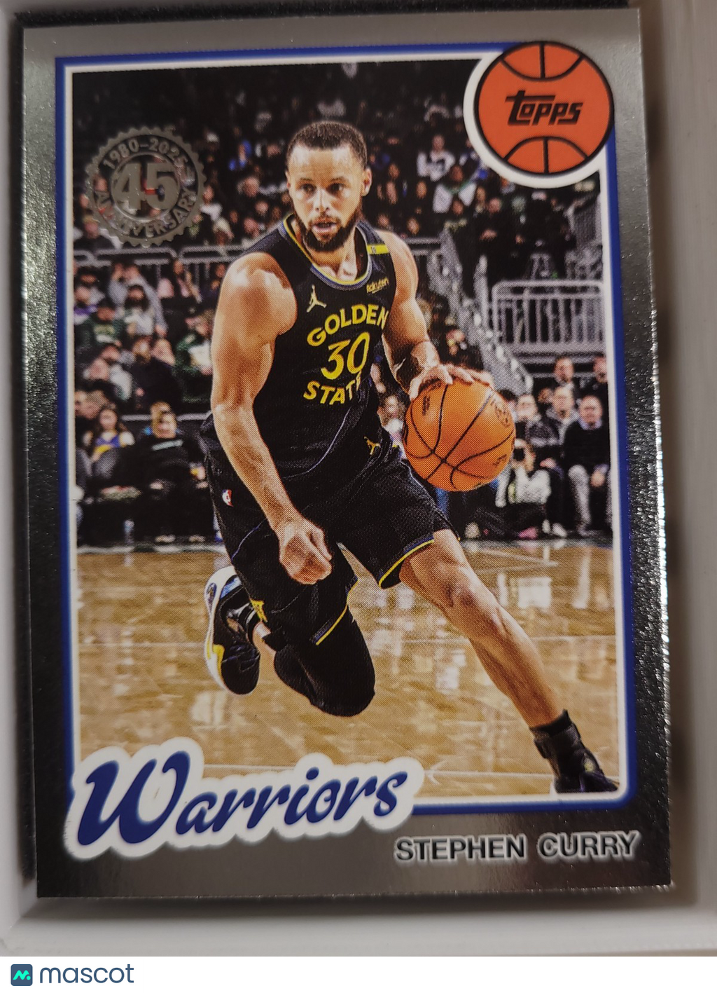 2025-26 Topps Basketball 45th Anniv.  80BK-89 Stephen Curry Foil