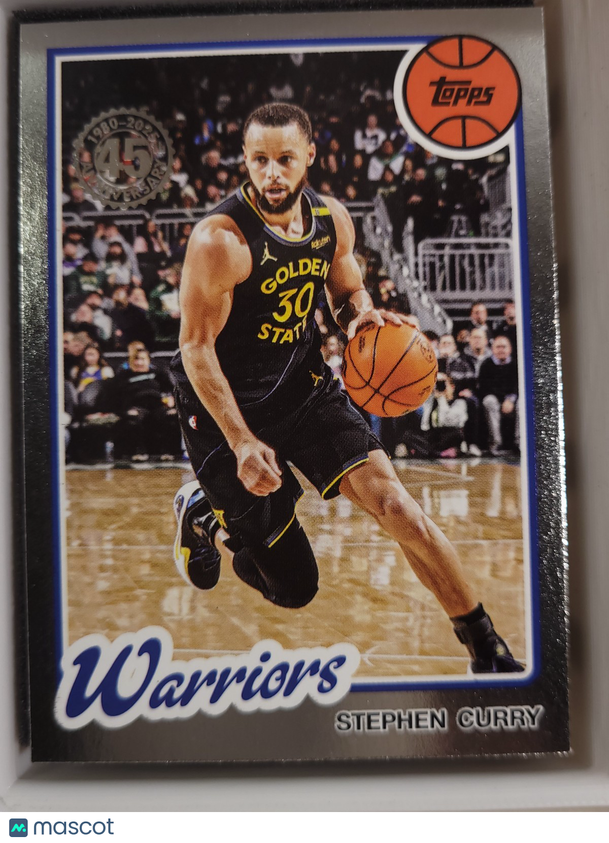 2025-26 Topps Basketball 45th Anniv.  80BK-89 Stephen Curry Foil