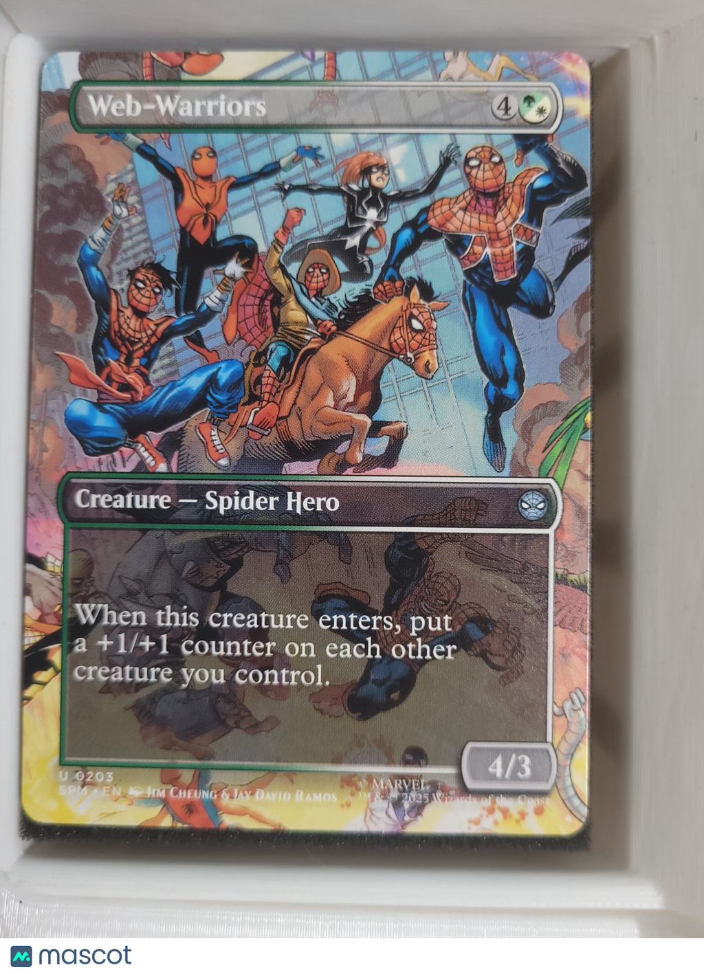 Web-Warriors (Borderless) Marvel's Spider-Man Regular
