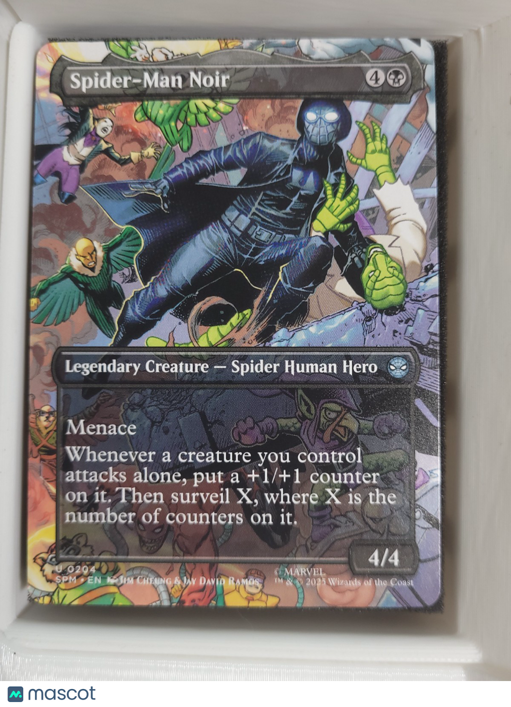 Spider-Man Noir (Borderless) Marvel's Spider-Man Regular NM