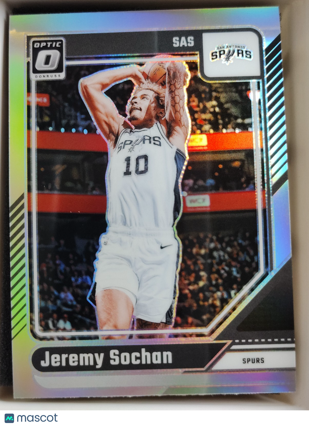 2024-25 Panini Donruss Optic - Jeremy Sochan #196 Holo Prizm