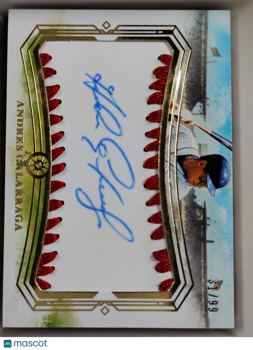2025 Panini Boys of Summer Fabric of the Game Auto Baseball Andres Galarraga