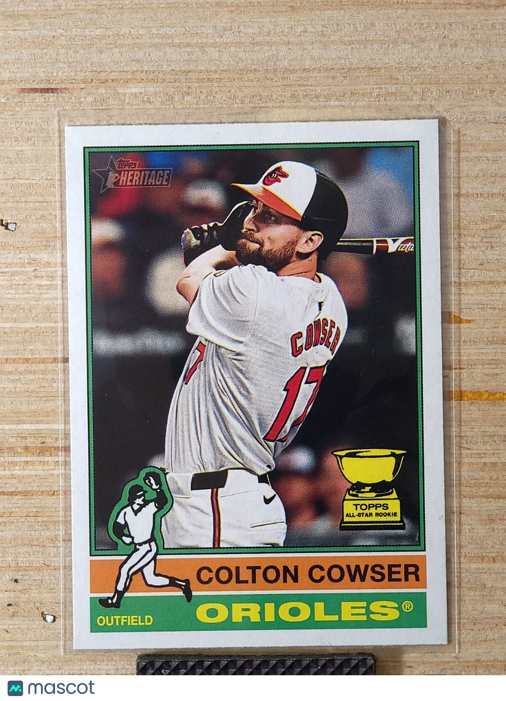 2025 Topps Heritage #245 Colton Cowser