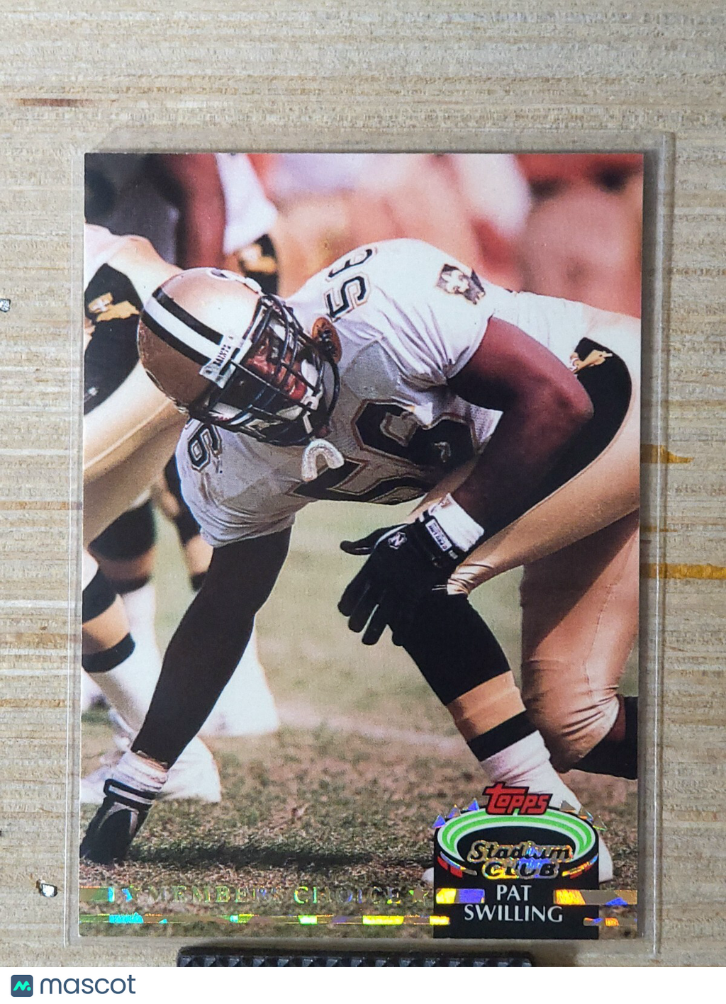 1992 Topps Stadium Club - Members Choice Pat Swilling #292