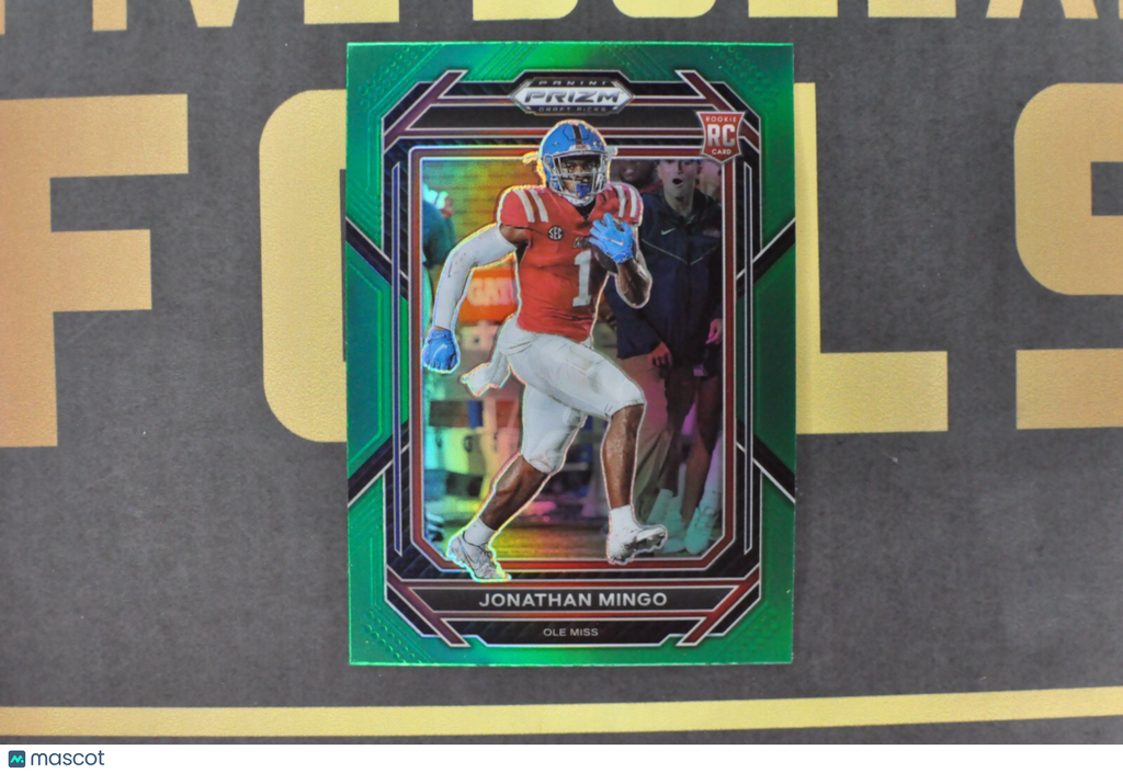 Jonathan Mingo [Green] #150 (2023 Panini Prizm Draft Picks)