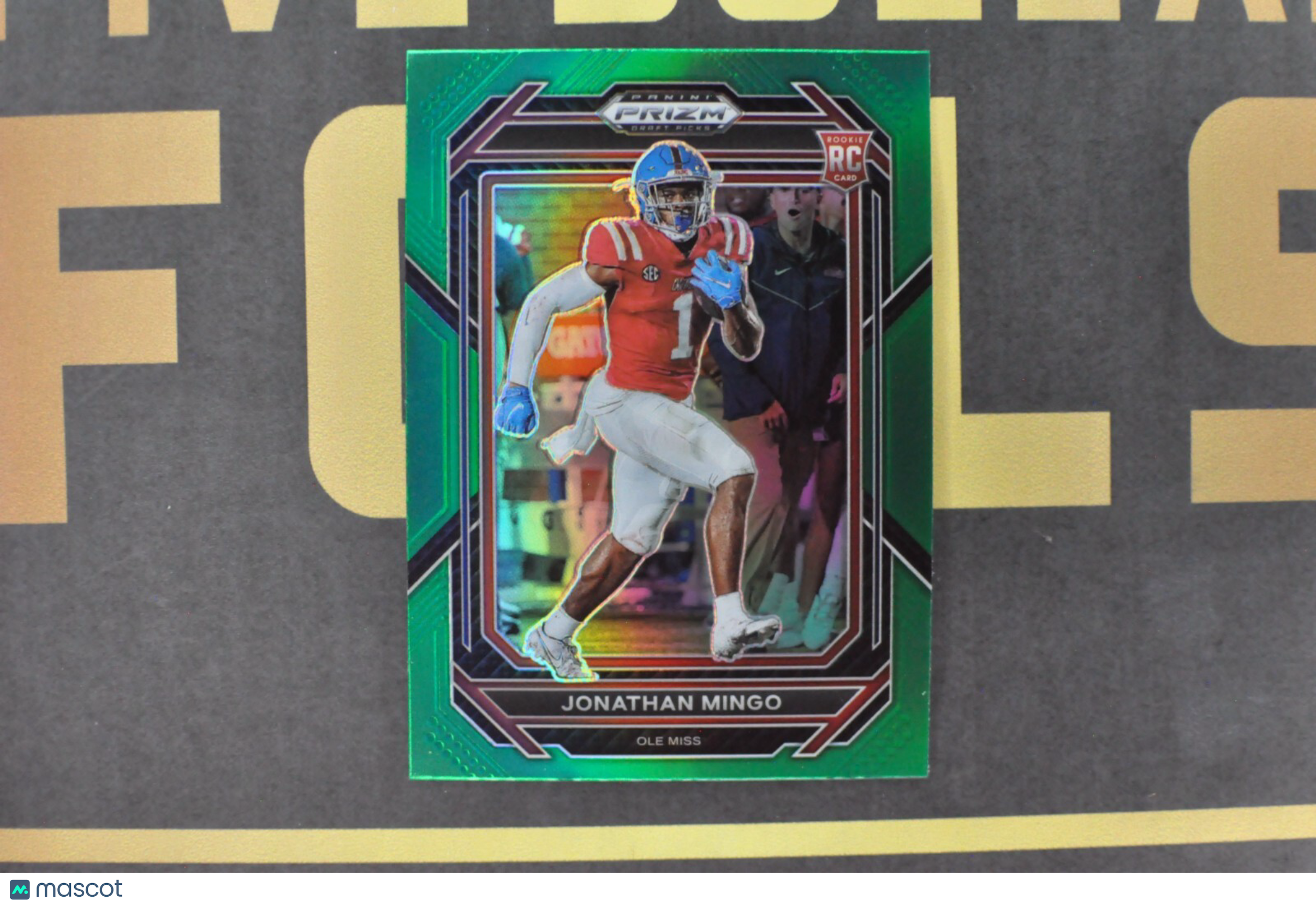 Jonathan Mingo [Green] #150 (2023 Panini Prizm Draft Picks)