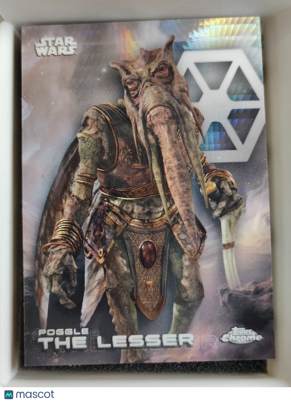 2025 Topps Chrome Star Wars #146 Poggle The Lesser Hyper