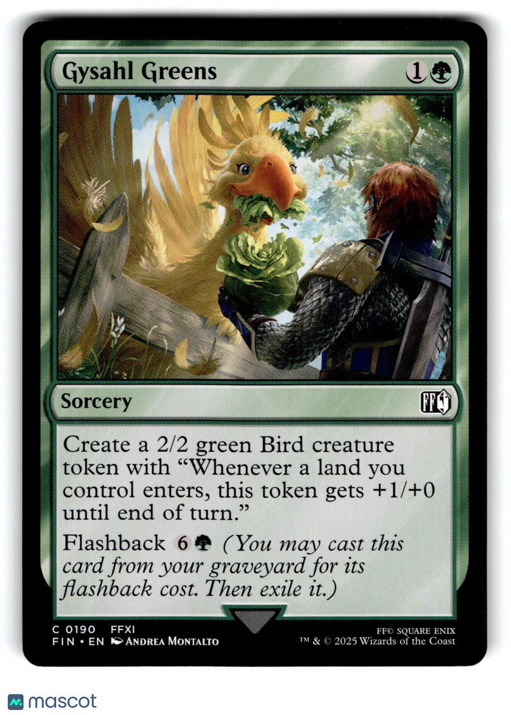 Gysahl Greens Final Fantasy Regular