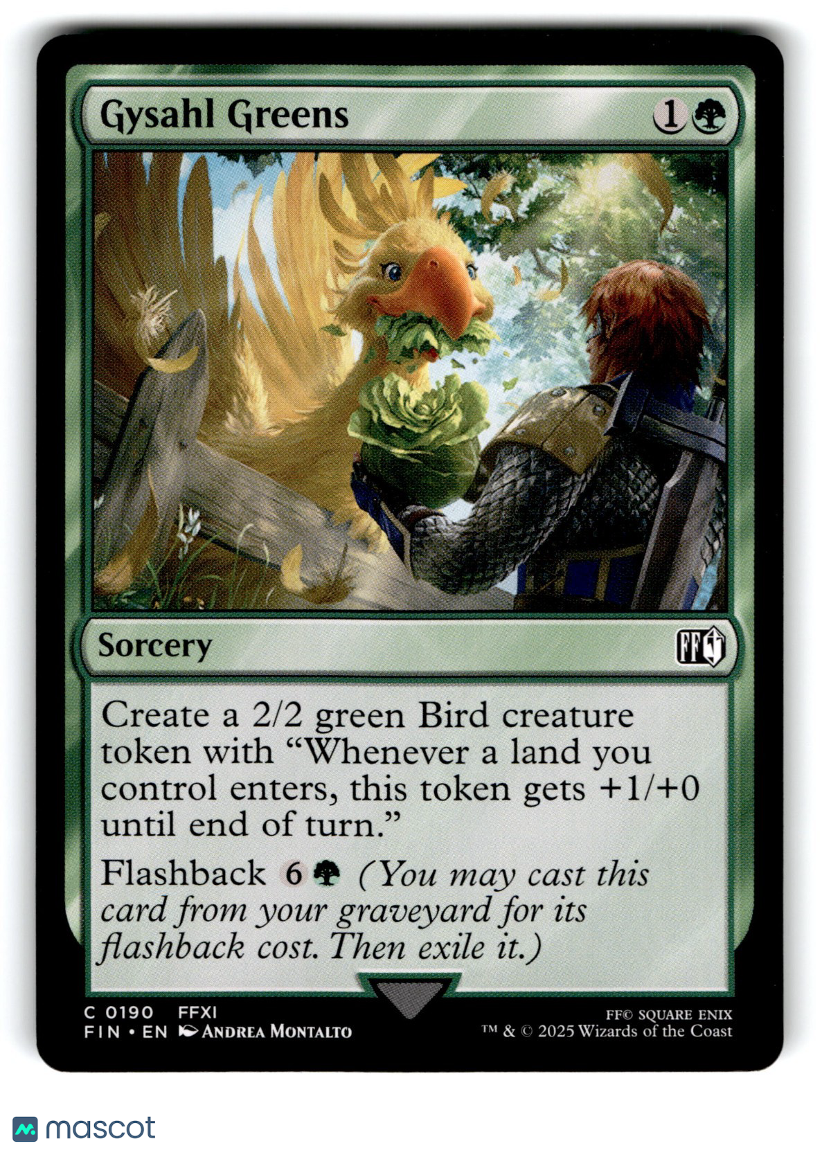 Gysahl Greens Final Fantasy Regular