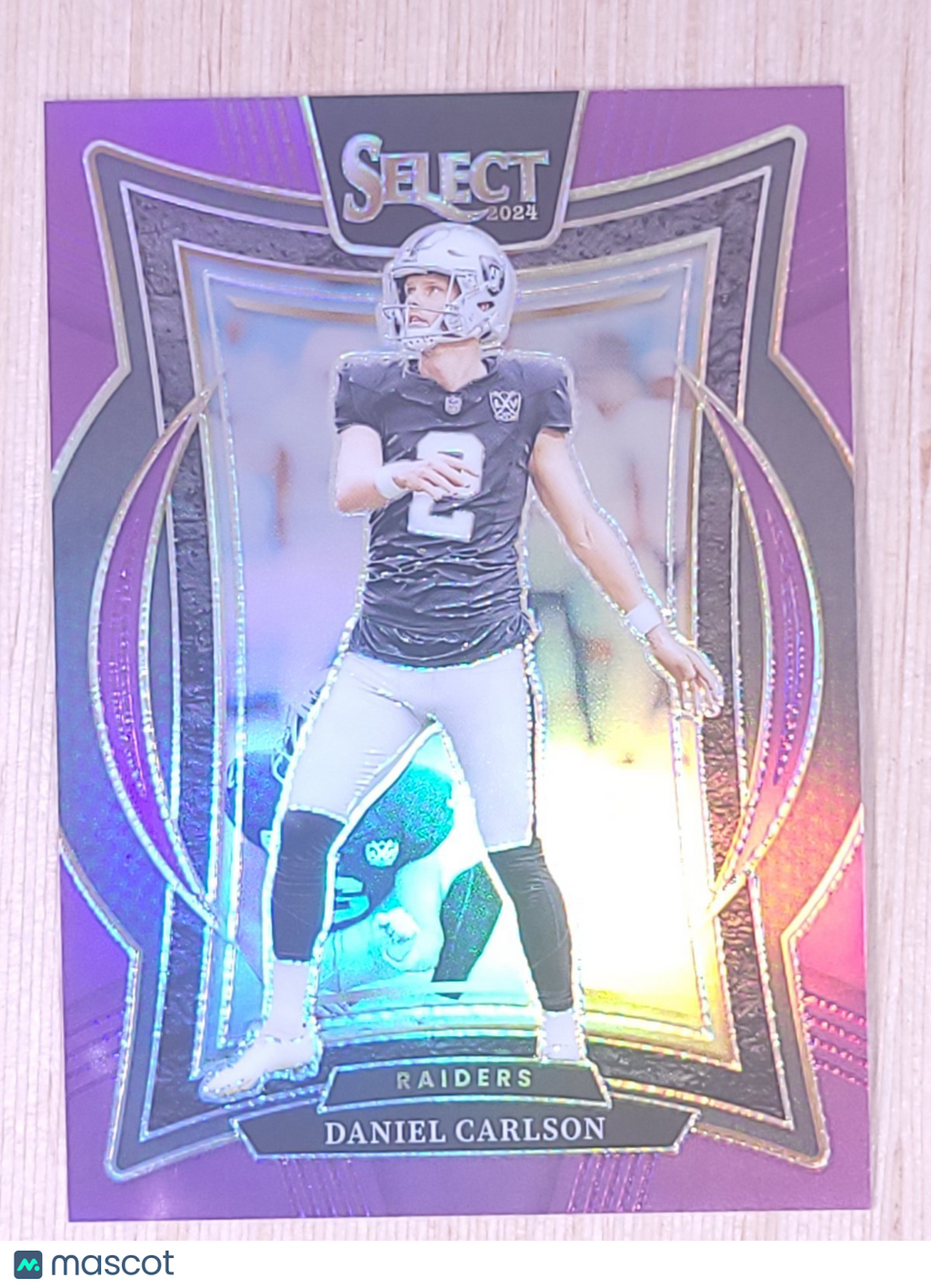 2024 Panini Select #43 Daniel Carlson Purple 54/75