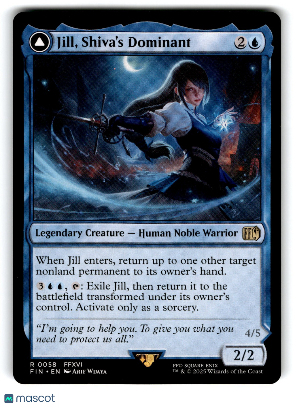 Final Fantasy Magic: The Gathering Jill