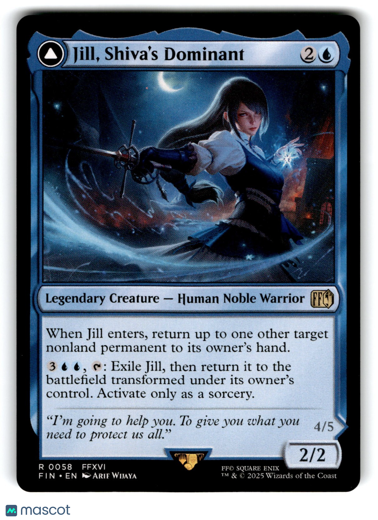Final Fantasy Magic: The Gathering Jill